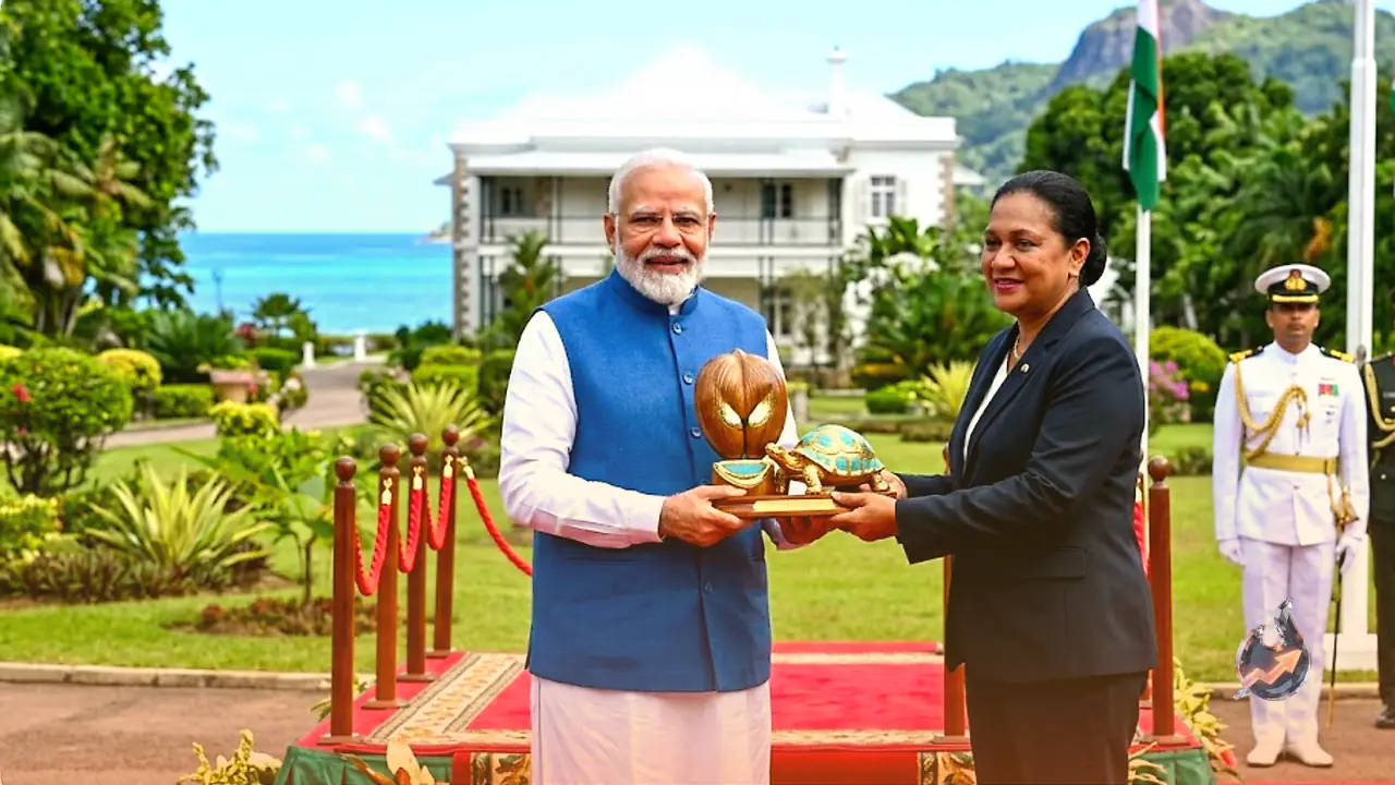 Prime Minister Narendra Modi Honored with Seychelles' Highest Environmental Award as Indian Military Set to Grace Golden Jubilee Parade