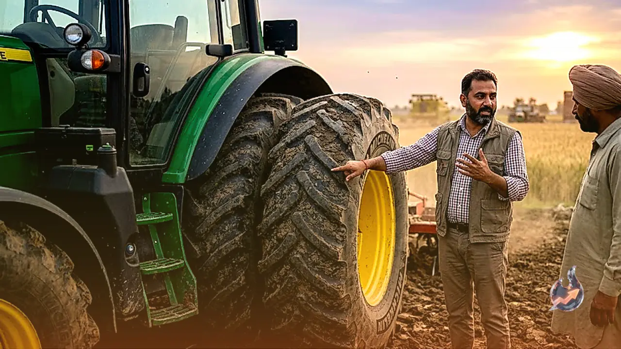 The Engineering Behind Farming: An Expert Explains The Science Of Massive Rear Wheels