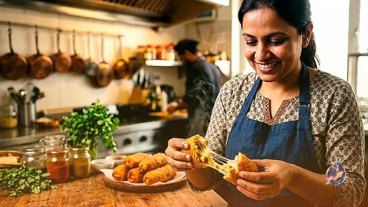 Crispy Outside and Cheesy Inside: How to Make Perfect Paneer Bread Rolls for Evening Snacks