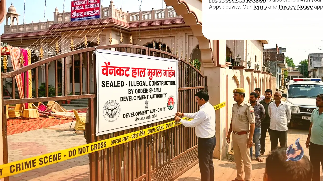 Shamli's Mugal Garden Sealed After Beef Allegedly Served at Walima Feast, Demolition Action Looms