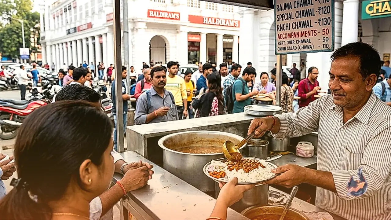 This ₹110 rajma-chawal plate near Delhi's Connaught Place is drawing daily crowds