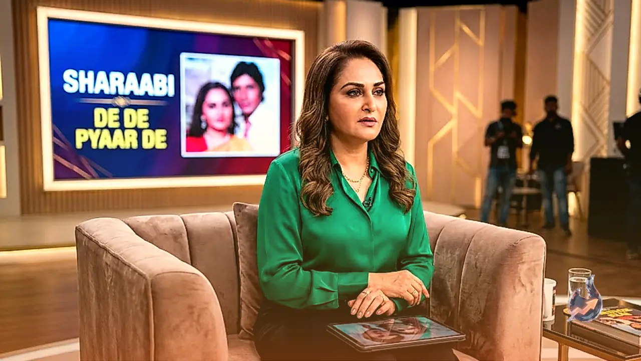 Why Jaya Prada Couldn't Sleep Before Shooting Sharaabi Song De De Pyaar De Opposite Amitabh Bachchan