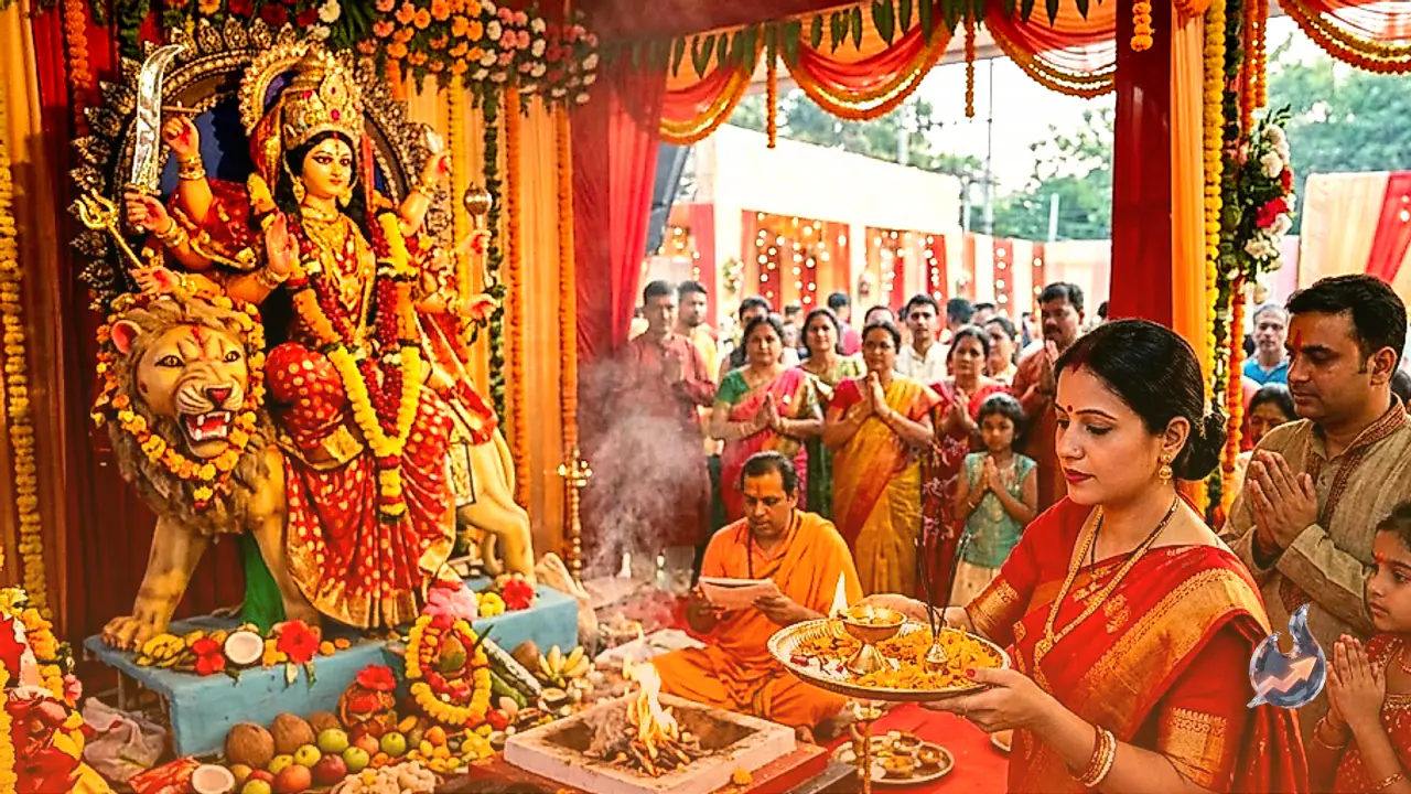 शारदीय नवरात्रि 2026: जगदंबा की विशेष कृपा और संकट निवारण के लिए स्तुति, मंत्र और आरती विधान
