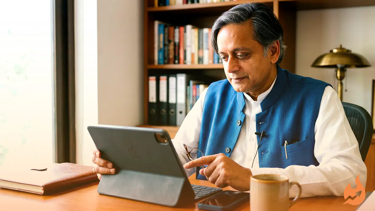 Shashi Tharoor Flags an Article That Imagines Nehru Writing a Letter to Narendra Modi 'Today'