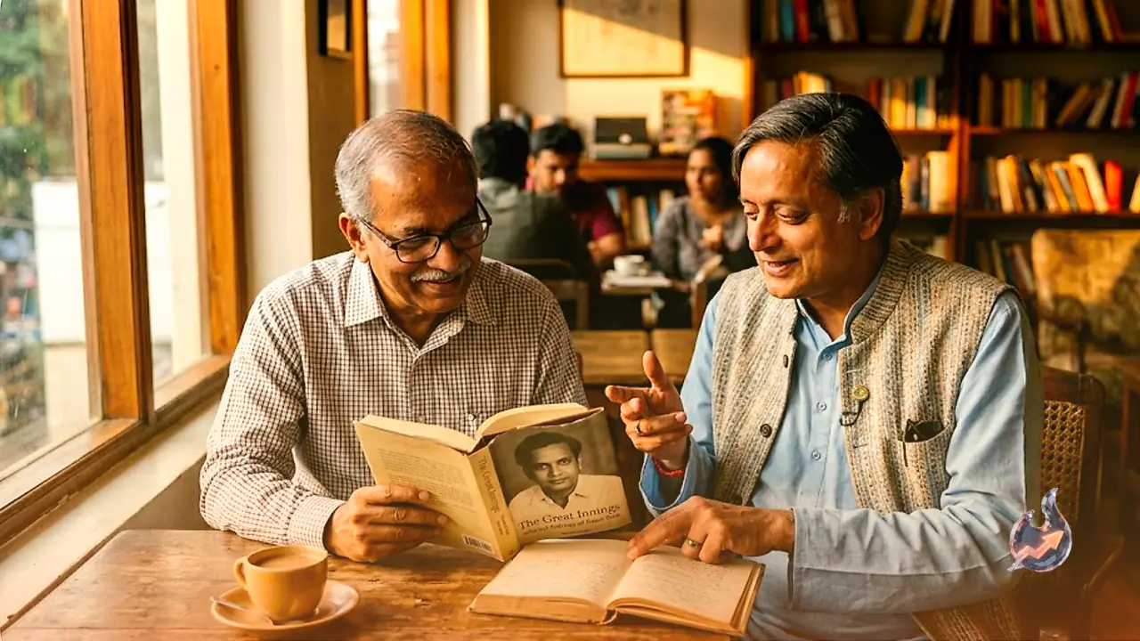 A Tweet From Shashi Tharoor Revives Memories of a Childhood Cricket Writing Friendship