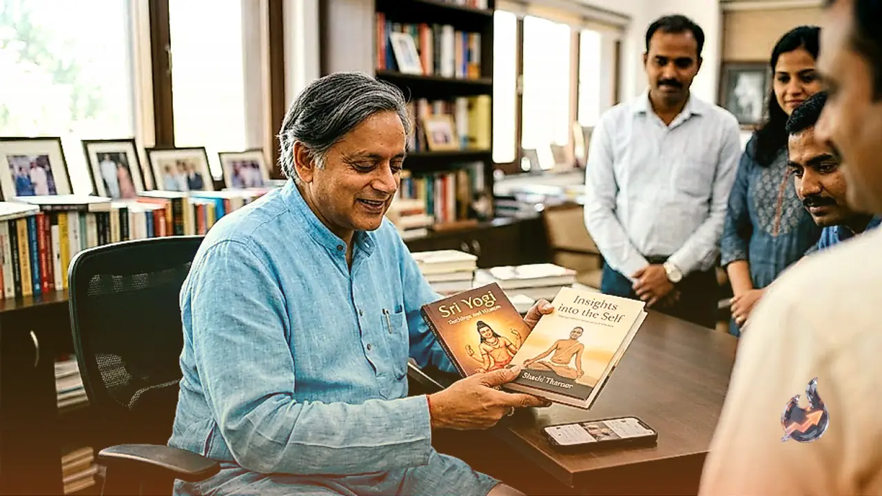 Shashi Tharoor Shares New Social Media Post About Books By Sri Yogi