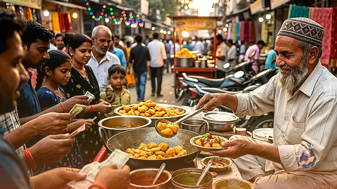 In Agra's Shastripuram lane, a Rs 20 plate of crispy potato barule pulls in the crowds
