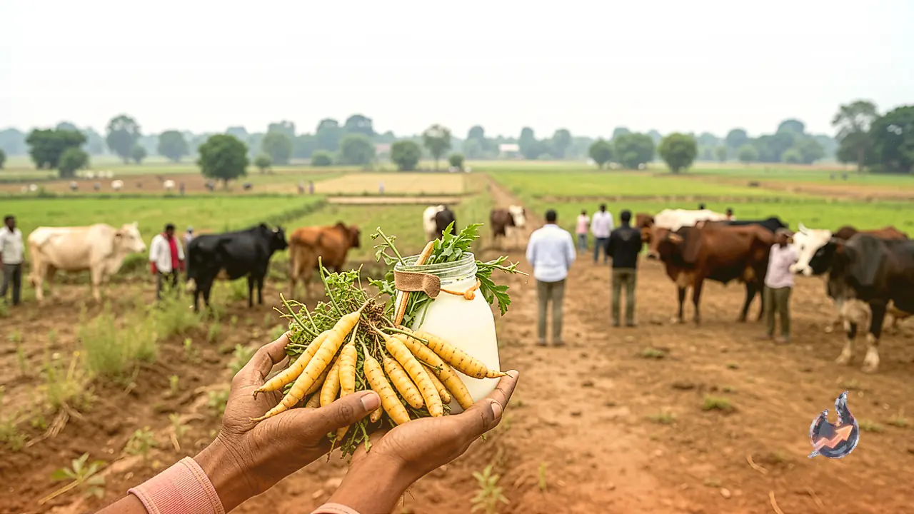 Shatavari boosts milk production in cattle and strength in humans, grown widely in Mirzapur