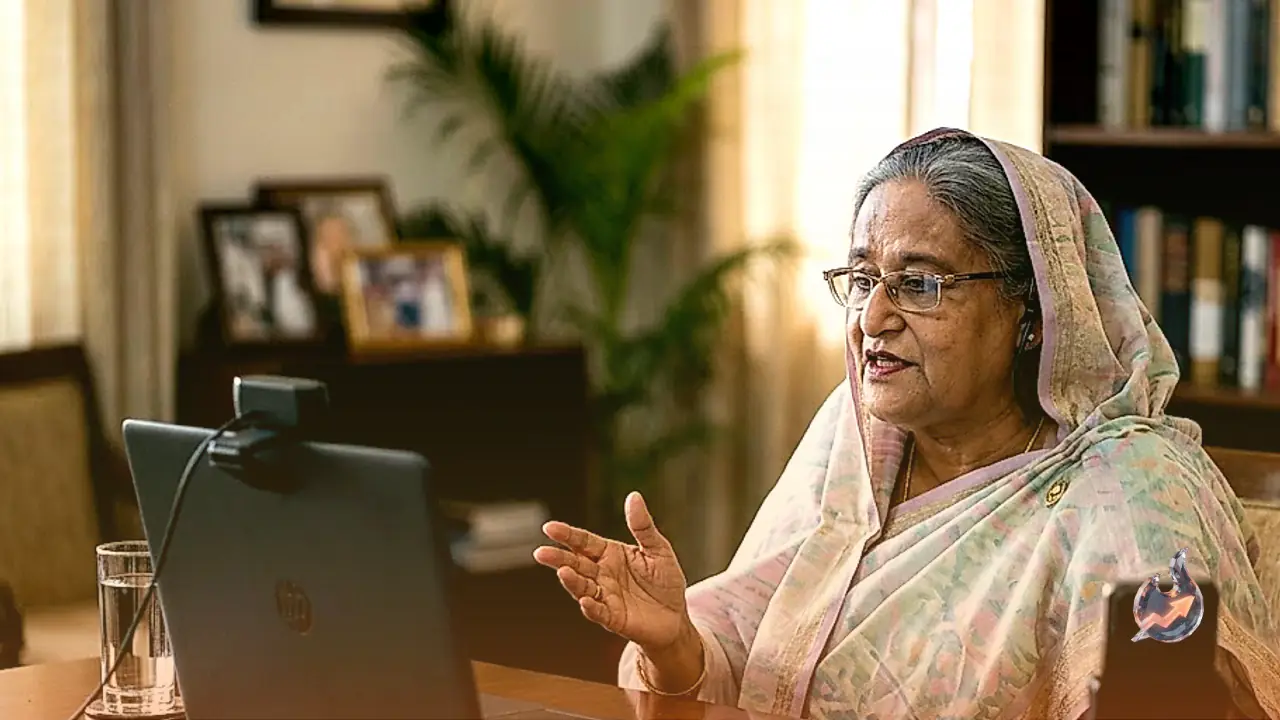 Sheikh Hasina Announces Return to Bangladesh in December Despite Death Penalty Risks