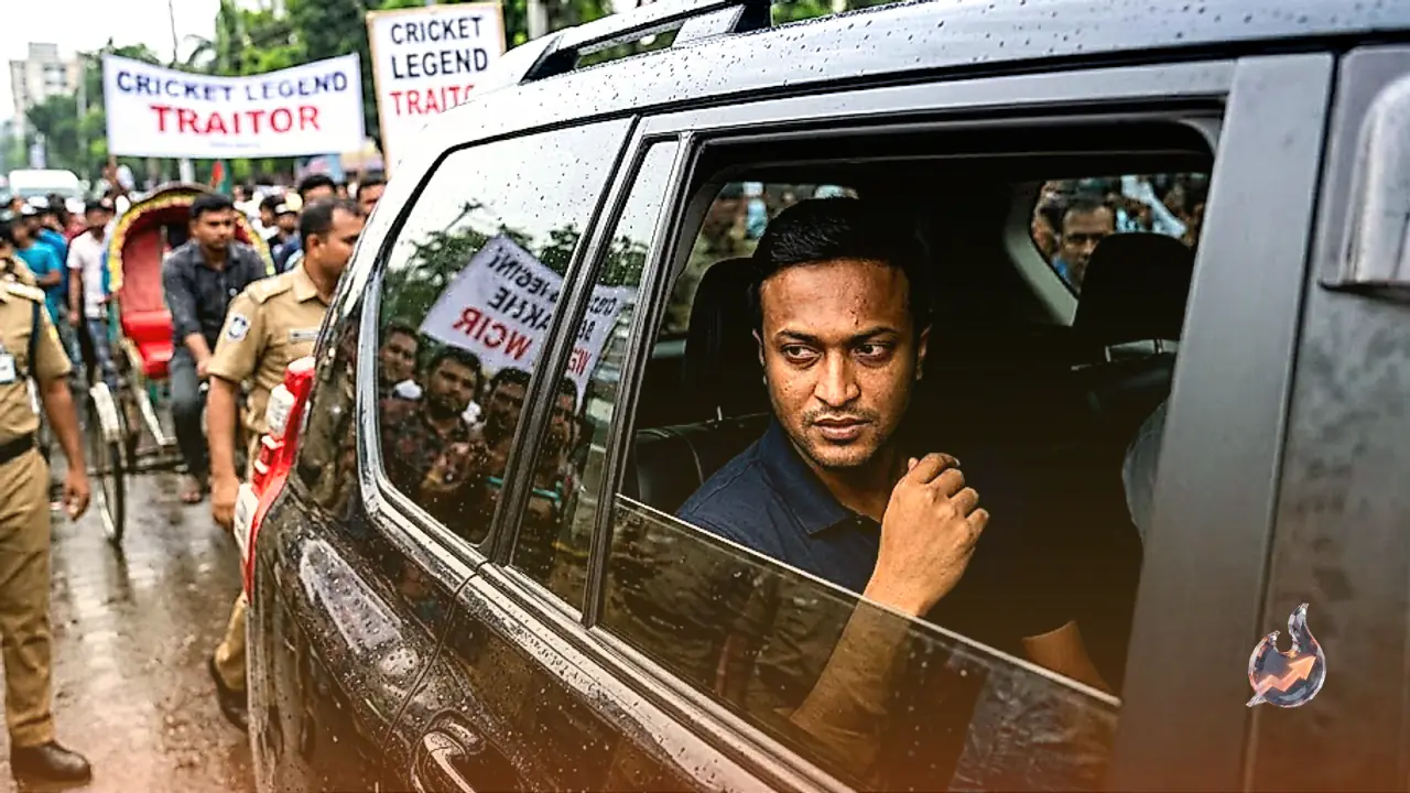From Cricket Legend to Outcast: How Shakib Al Hasan Lost His Homeland Over Sheikh Hasina Ties