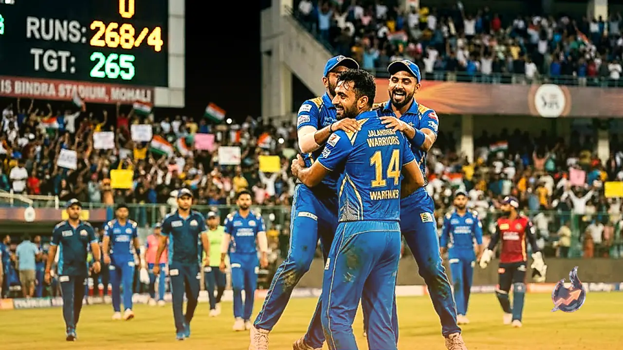 Jalandhar Warriors Create History with Second Highest T20 Run Chase Against Amritsar Surma in Sher-e-Punjab T20 League