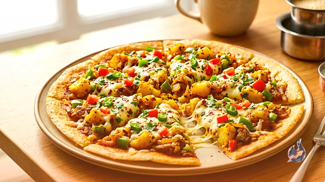 Chef Shikha Shetty's Pizza-Style Potato and Onion Dosa Is a Breakfast Upgrade Nobody Knew They Needed