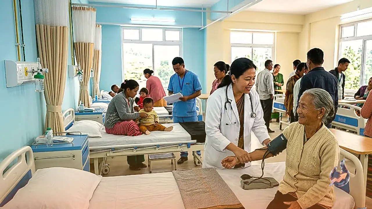 Shillong Lumparing gets Rs 4.13 crore 10 bed Urban Primary Health Centre to boost healthcare access