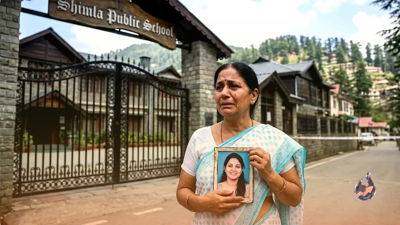 Chilling CCTV Video Captures 6-Second Slaying of Manisha Mittal in Shimla School Gate Shootout