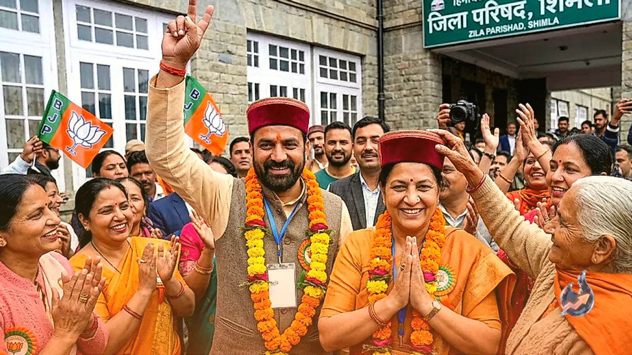 BJP Sweeps Shimla Zila Parishad Elections Winning Top Posts of Chair and Deputy