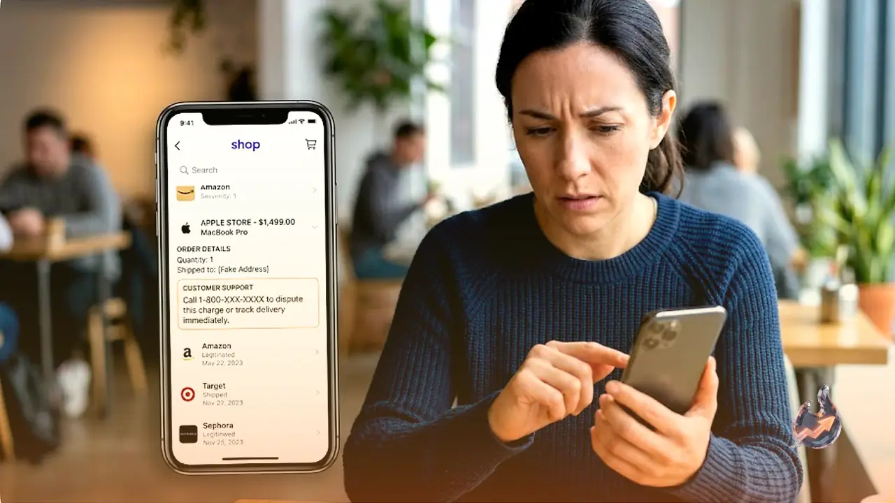 Fake Receipts Are Slipping Into Shop App Histories, and Calling the Number Hands Scammers Your Data