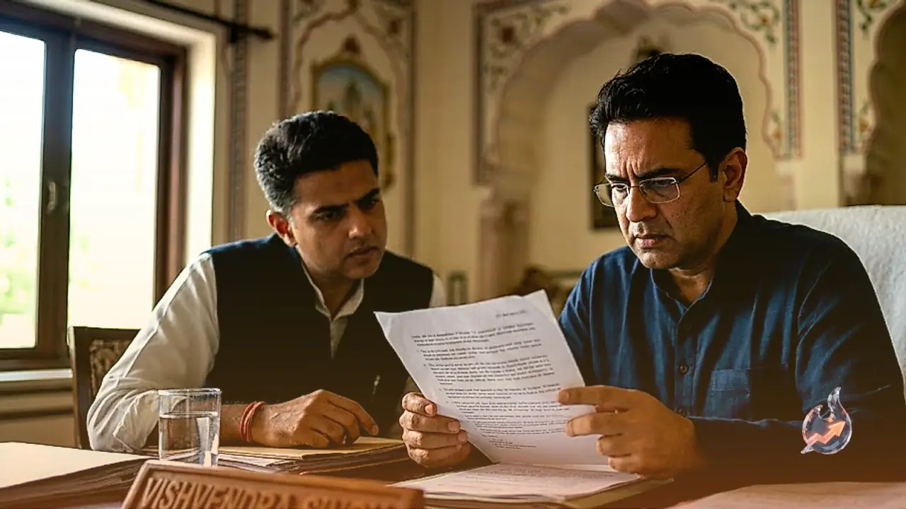 Showdown in Rajasthan Congress Over Disciplinary Notice to Vishvendra Singh