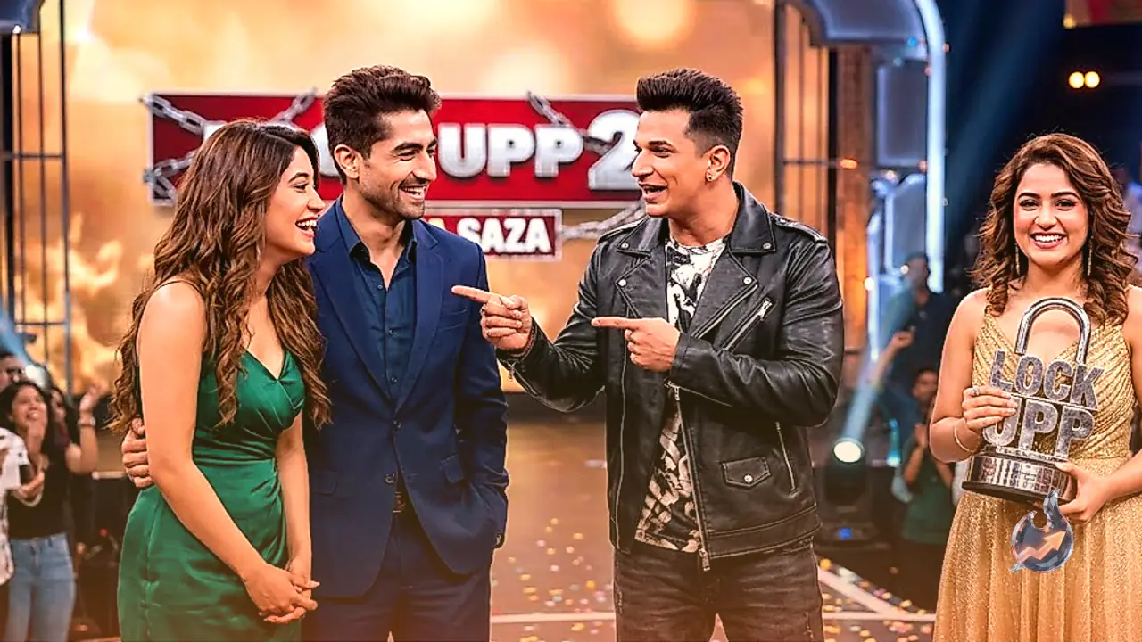 Shreya Kalra Wins Lock Upp 2 Trophy as Prince Narula Teases Shivangi Joshi and Harshad Chopda at Finale