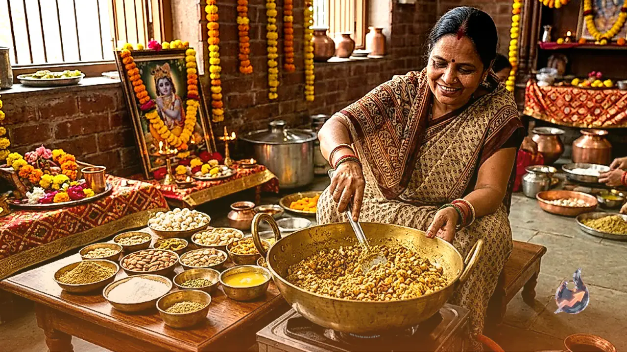 श्रीकृष्ण के जन्मोत्सव पर बनाएं मंदिर जैसा शुद्ध धनिया पंजीरी प्रसाद, जानें आसान रेसिपी और टिप्स
