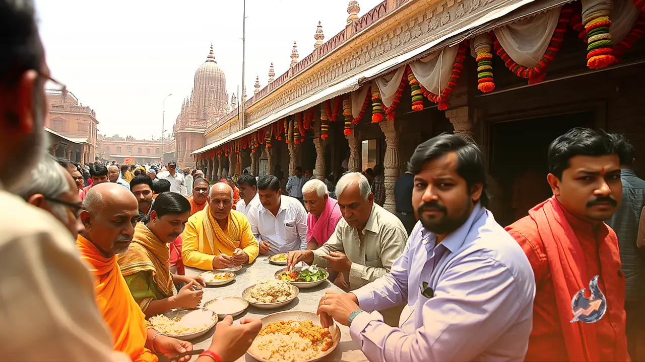 Shri Ram Janmabhoomi Temple in Ayodhya Secures Eat Right Place of Worship Certification for Two Years