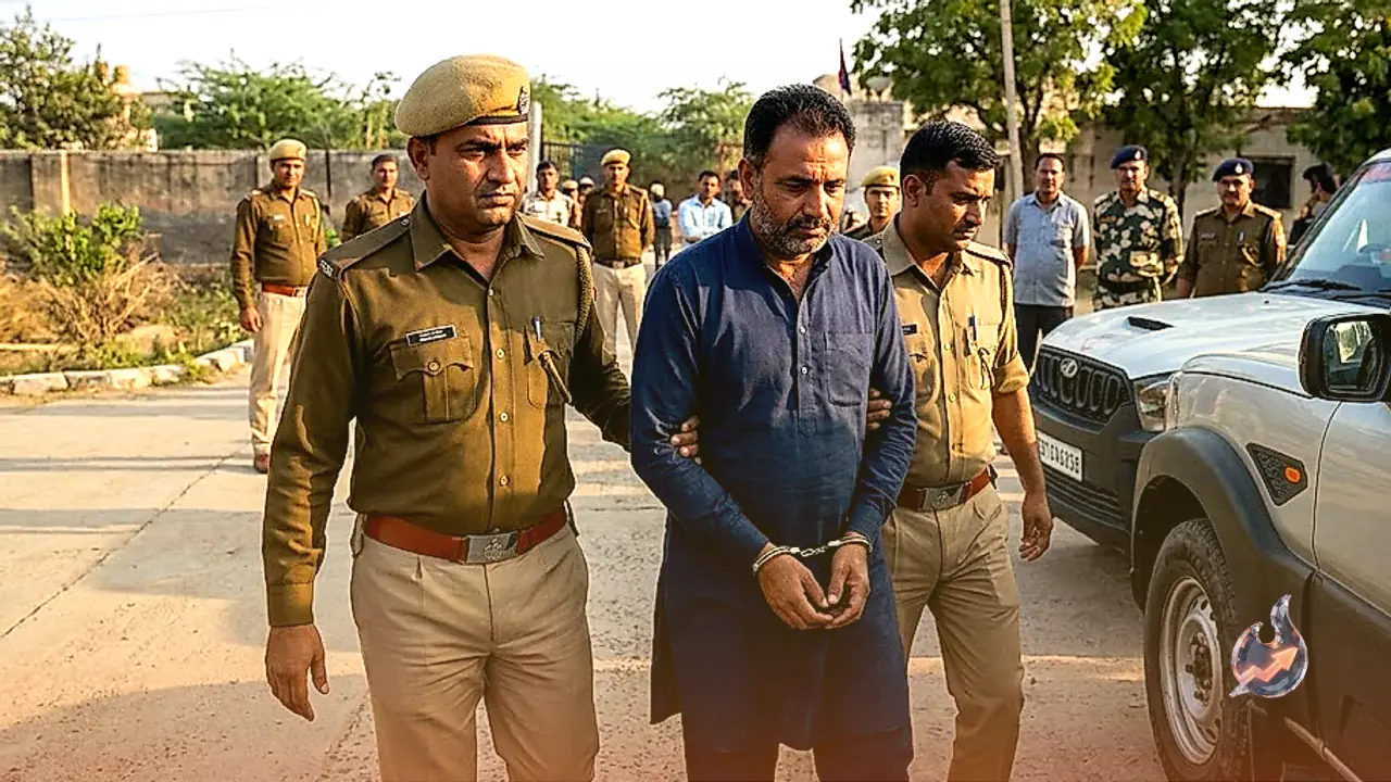 Heroin Smuggling Racket Busted in Sri Ganganagar, ₹25,000 Bounty Fugitive Balwinder Arrested