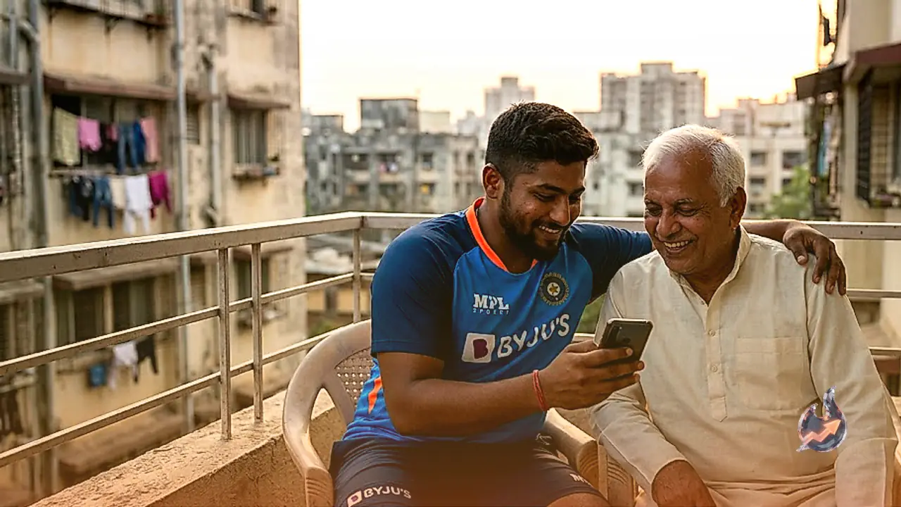 श्रीलंका सीरीज से पहले भारतीय टेस्ट टीम में लौटे सरफराज खान, पिता नौशाद खान संग शेयर की तस्वीर