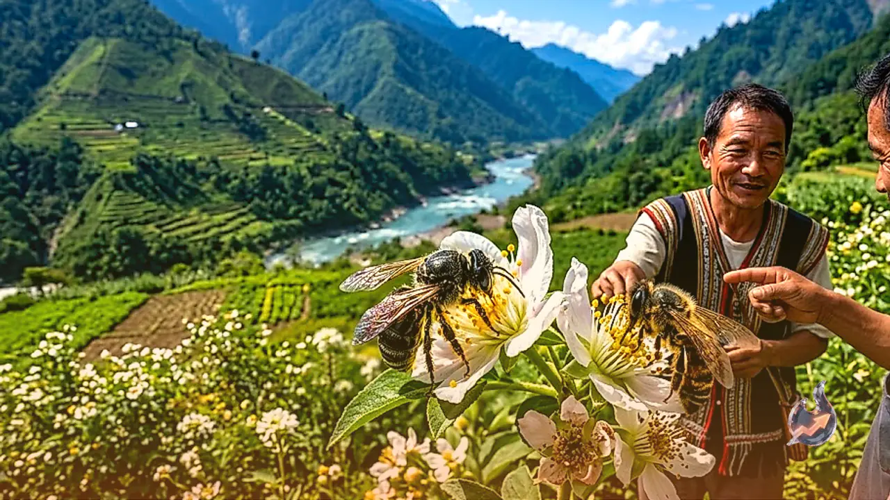 Two Never-Before-Seen Bee Species Turn Up in Arunachal's Siang Valley, and They're Good News for Farmers