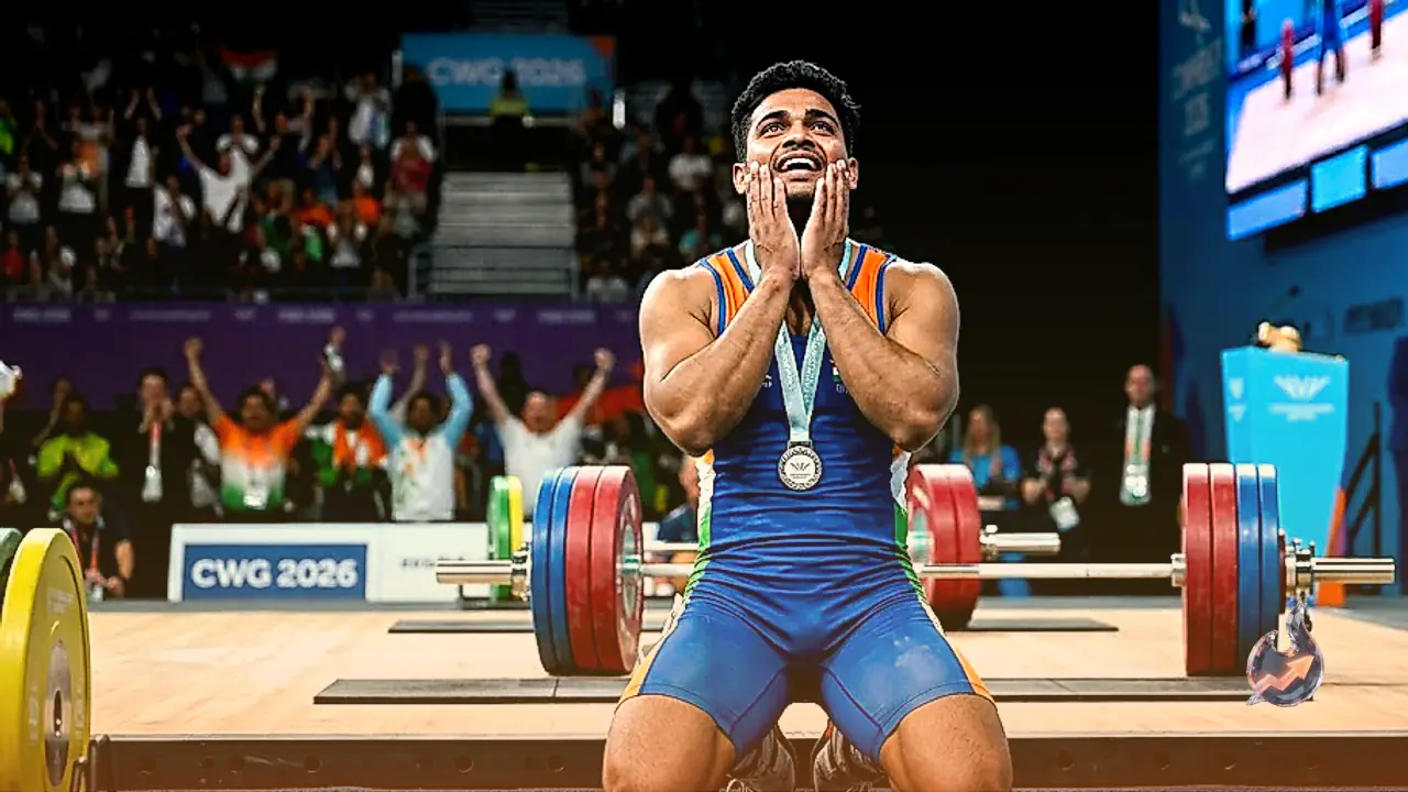 Valluri Ajaya Babu Clinches Silver In Men's Weightlifting At CWG 2026, Drawing Praise From Amit Shah