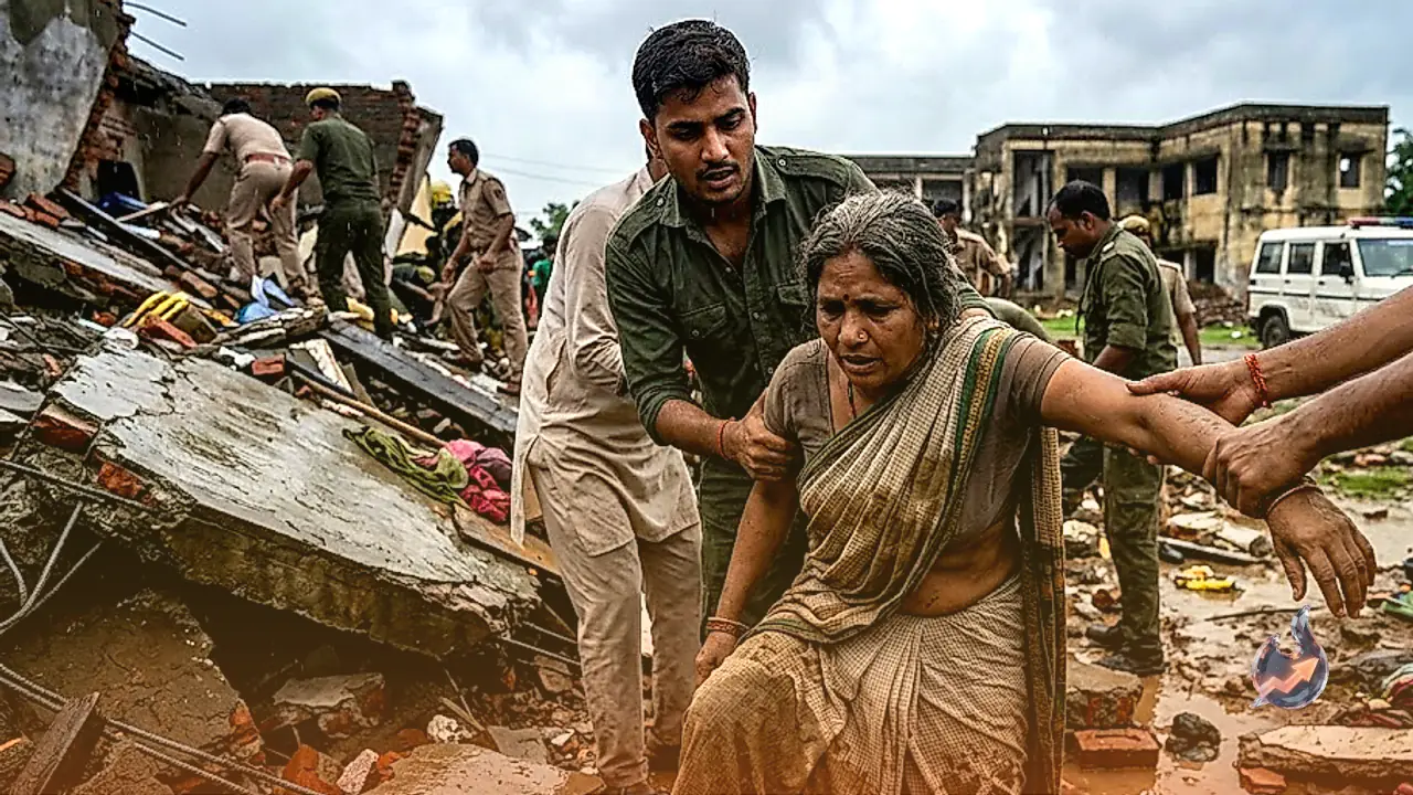 सीधी में बारिश से बचने के लिए पुरानी इमारत में घुसे चार लोग, छत गिरने से दो की दर्दनाक मौत