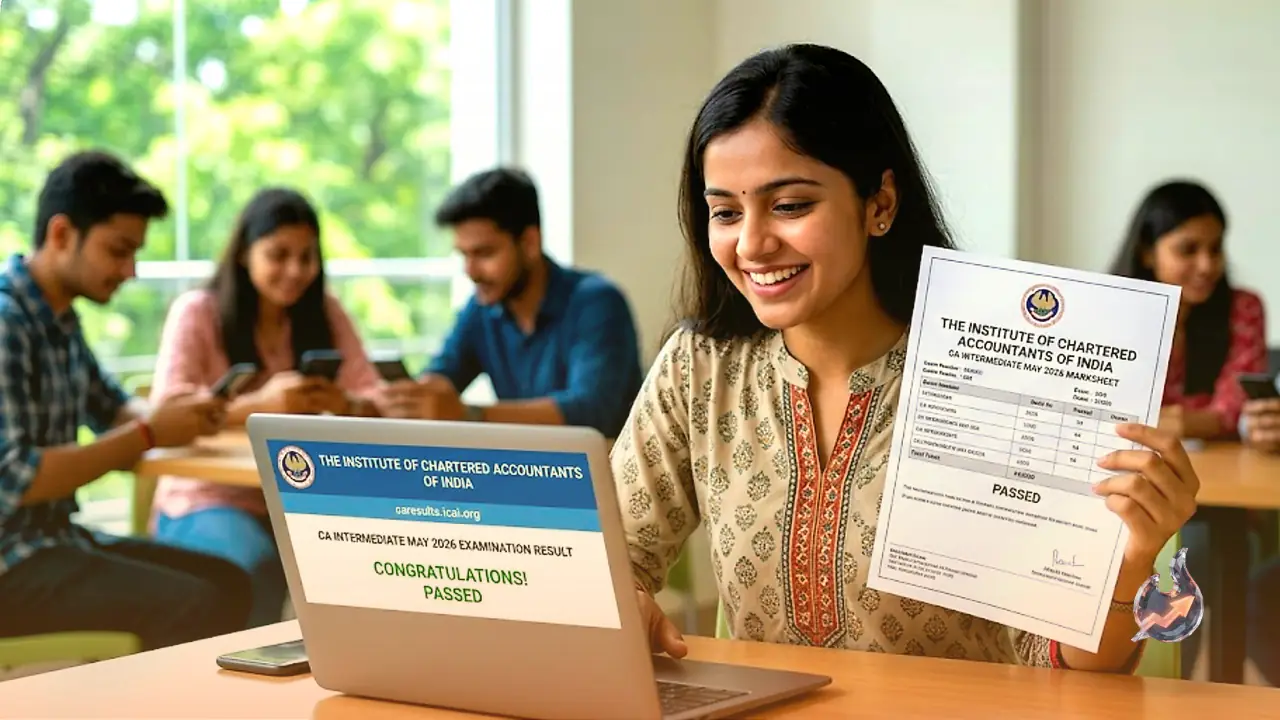 ICAI Set to Drop CA Intermediate May 2026 Scores Today, Grab Your Marksheet in Minutes