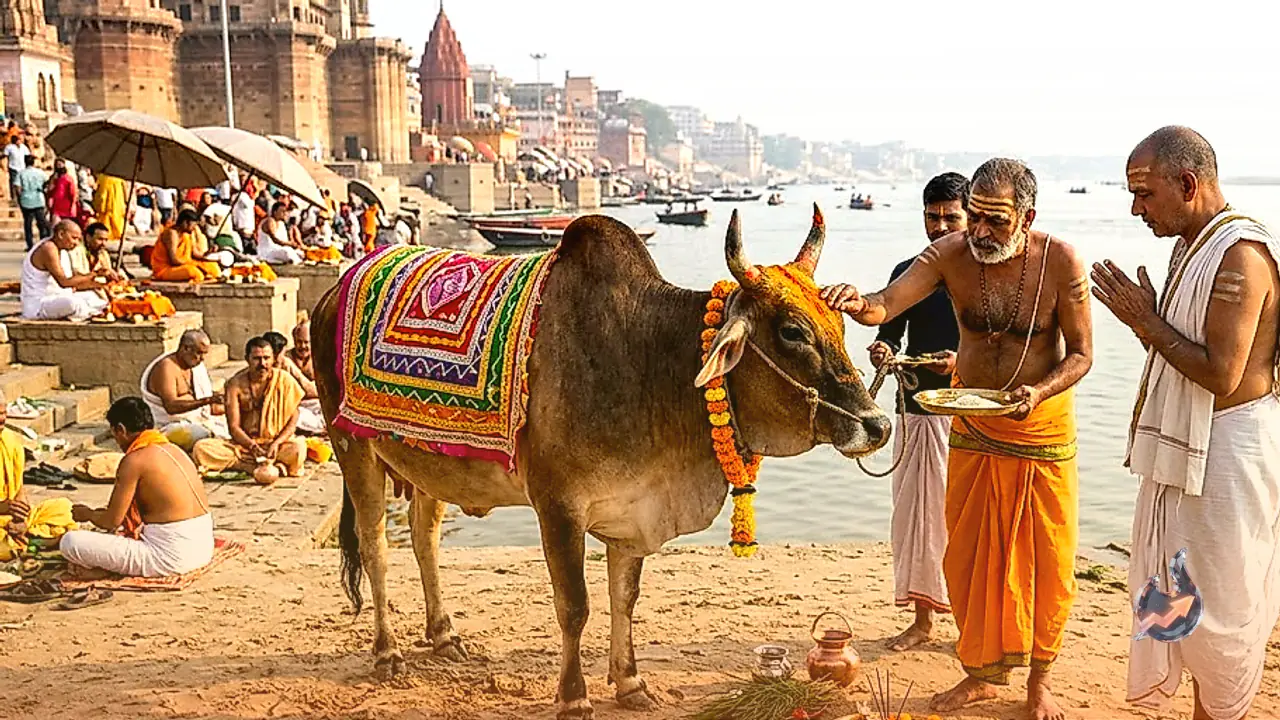 Significance of Cow Donation During Pitru Paksha and Garuda Purana Beliefs on Ancestral Liberation