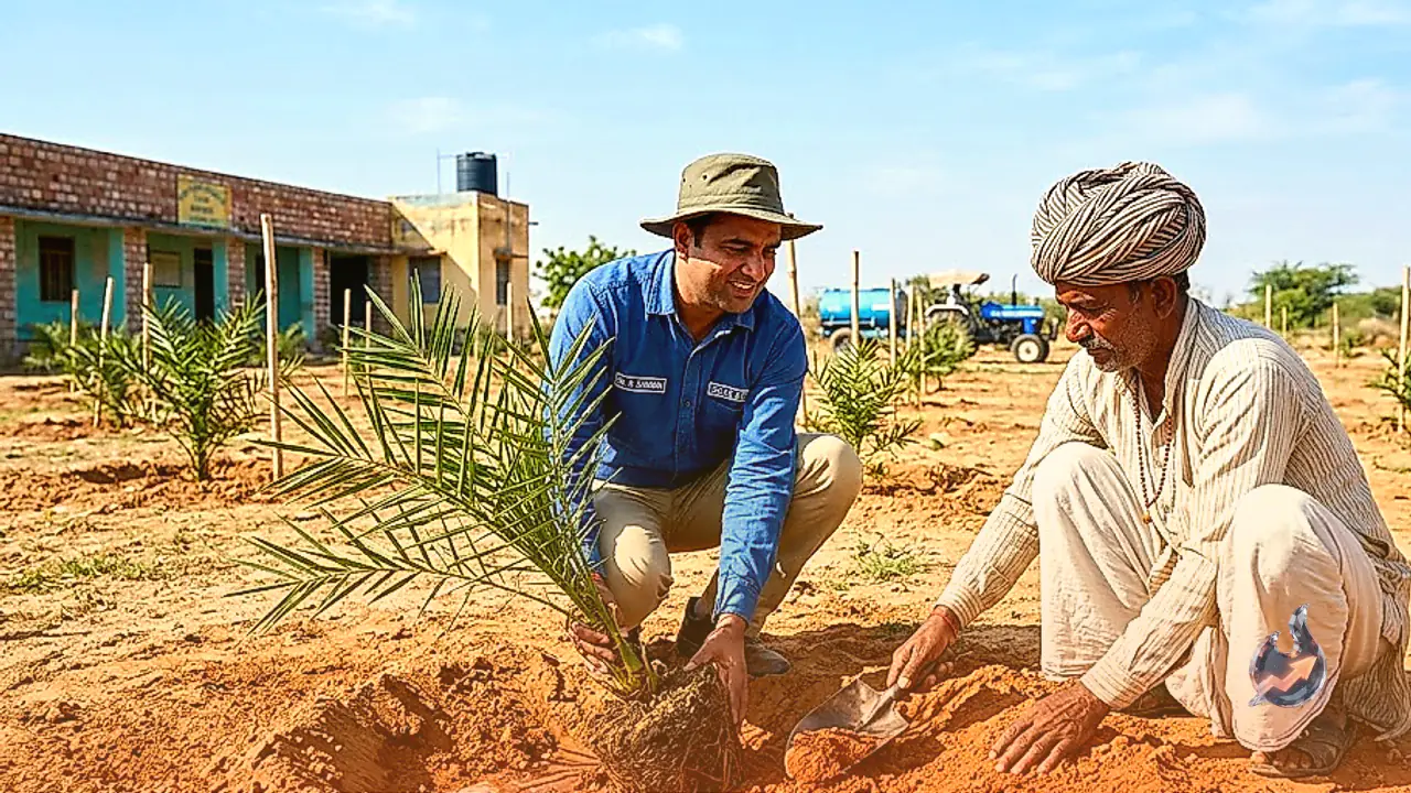 Sikar Agricultural Research Station Cultivates Date Palms to Explore New Horticultural Horizons in Shekhawati
