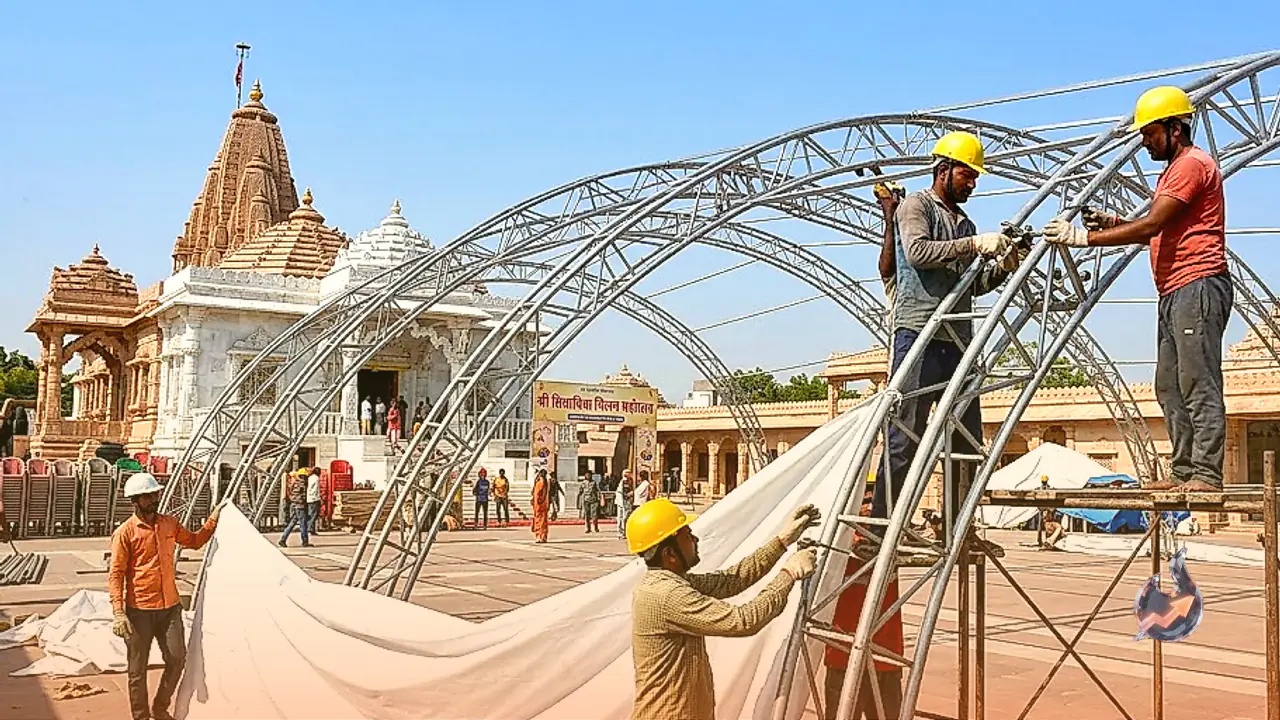 Sikar's Raivasa Dham Prepares for 9-Day Shri Siyapiya Milan Mahotsav Starting August 31 to Honor Swami Raghavacharya