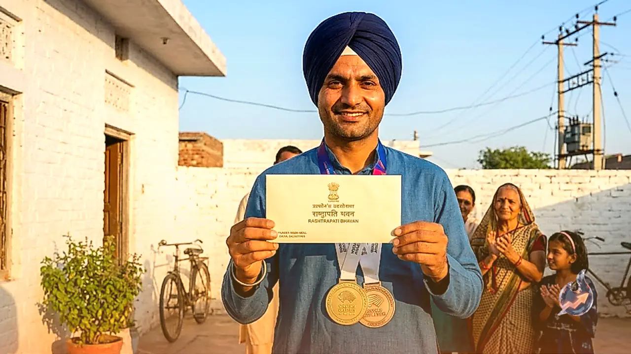 Sikar Technician Ramdev Singh Meel Invited to Rashtrapati Bhavan for Independence Day After Inspiring Journey from Kidney Failure to World Games