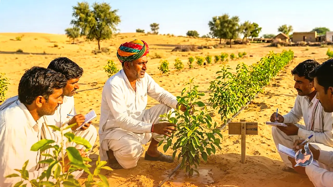 A Rajasthan Farmer Turned Desert Sand Into a Sandalwood Plantation, and Neighbours Are Taking Notes