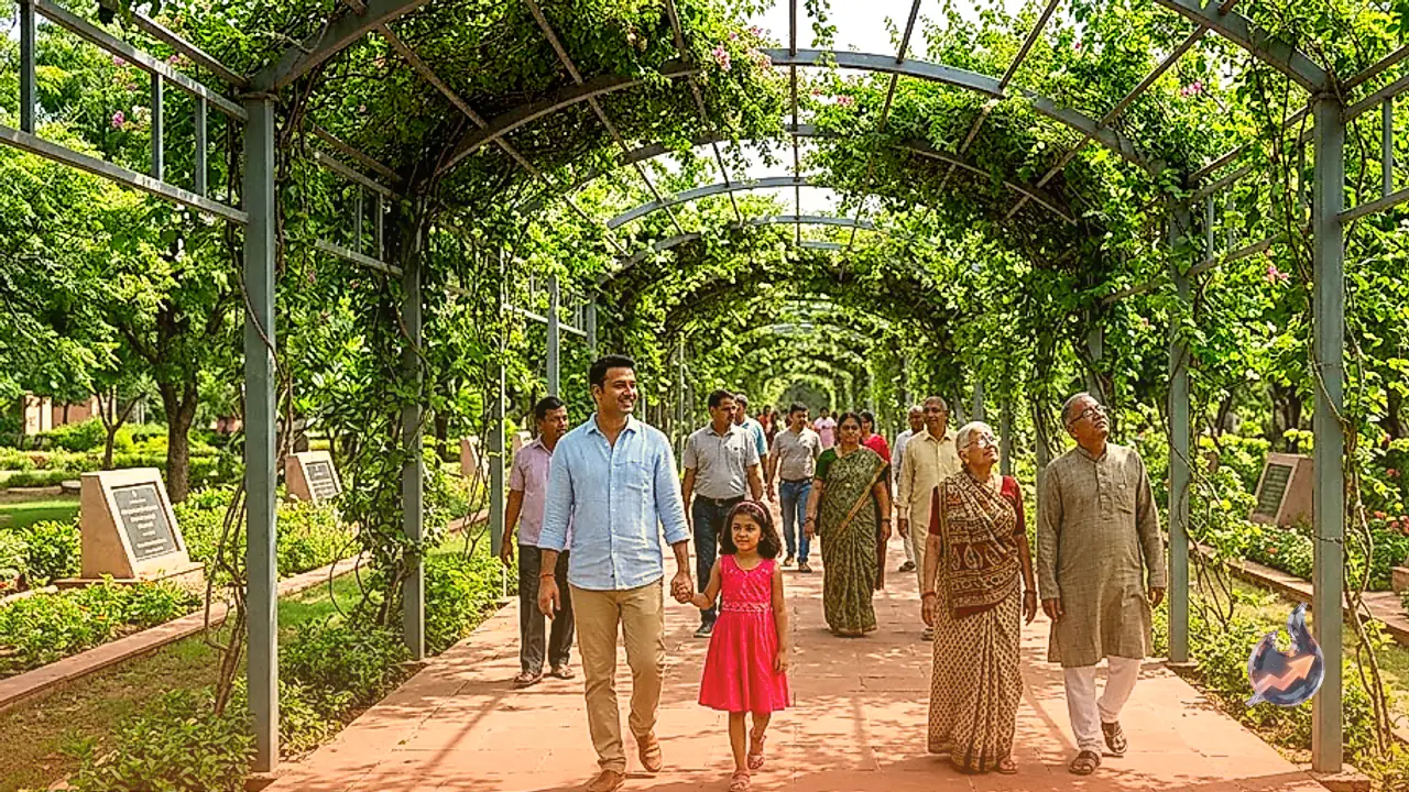 Sikar Smriti Van gets Asia's longest green walkway built in memory of a mother