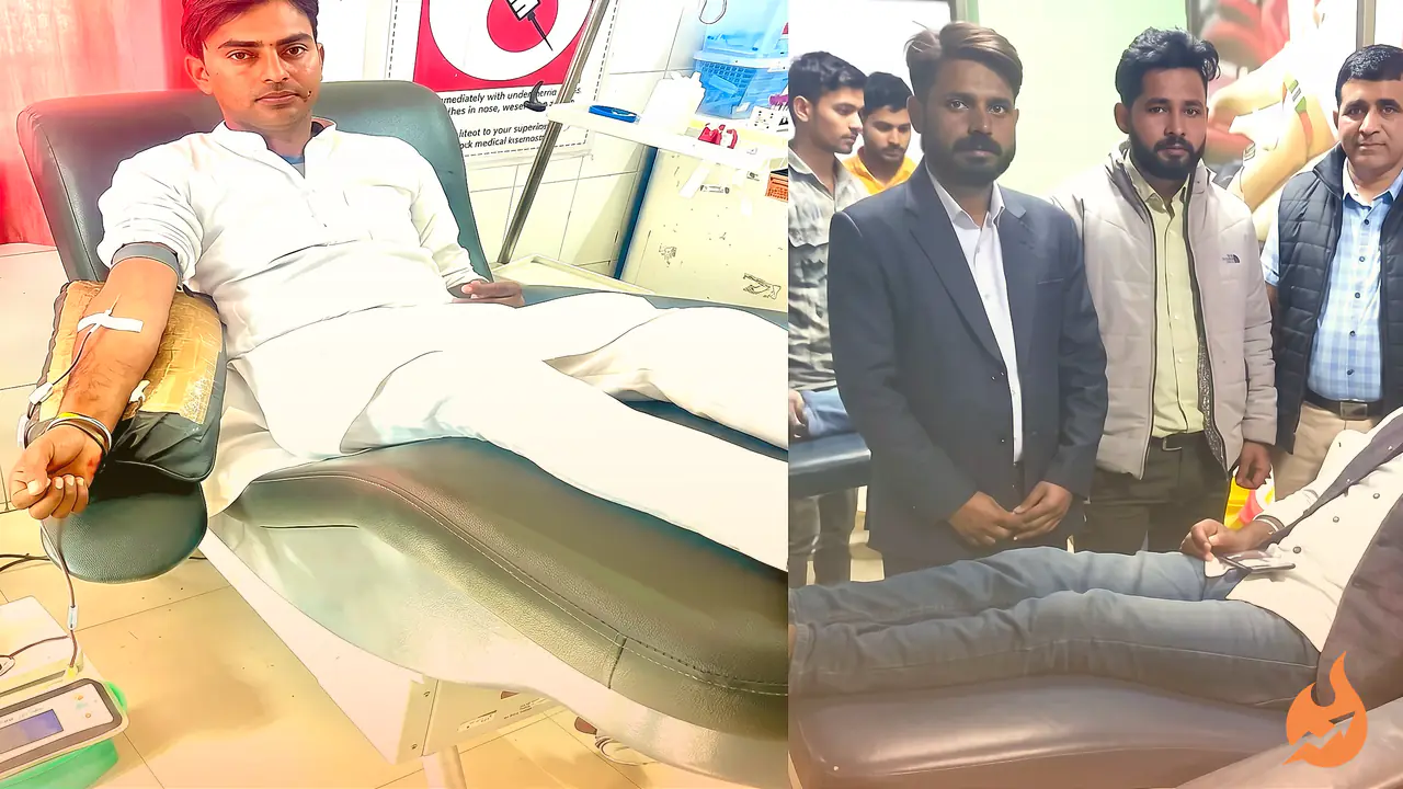 Sikar's 'Blood River': How Karan Verma and 50 Youngsters Save Lives With a Single Phone Call