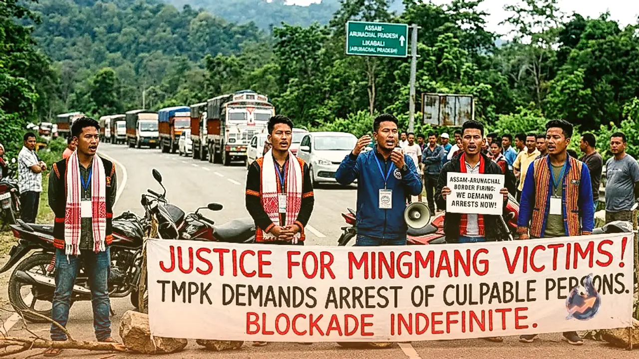After Border Firing Leaves 12 Hurt, Mising Students Shut Down Assam-Arunachal Roads