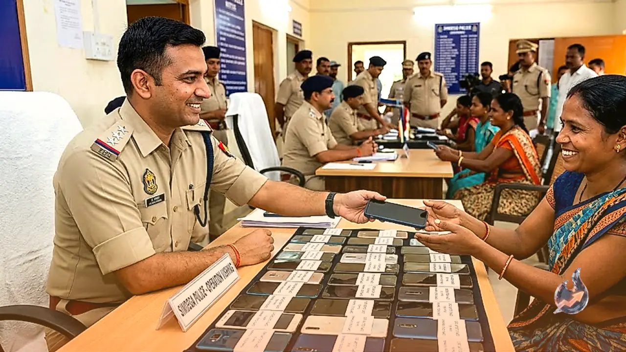 Simdega Police Recovers 63 Lost and Stolen Phones Across States Under Operation Vishwas