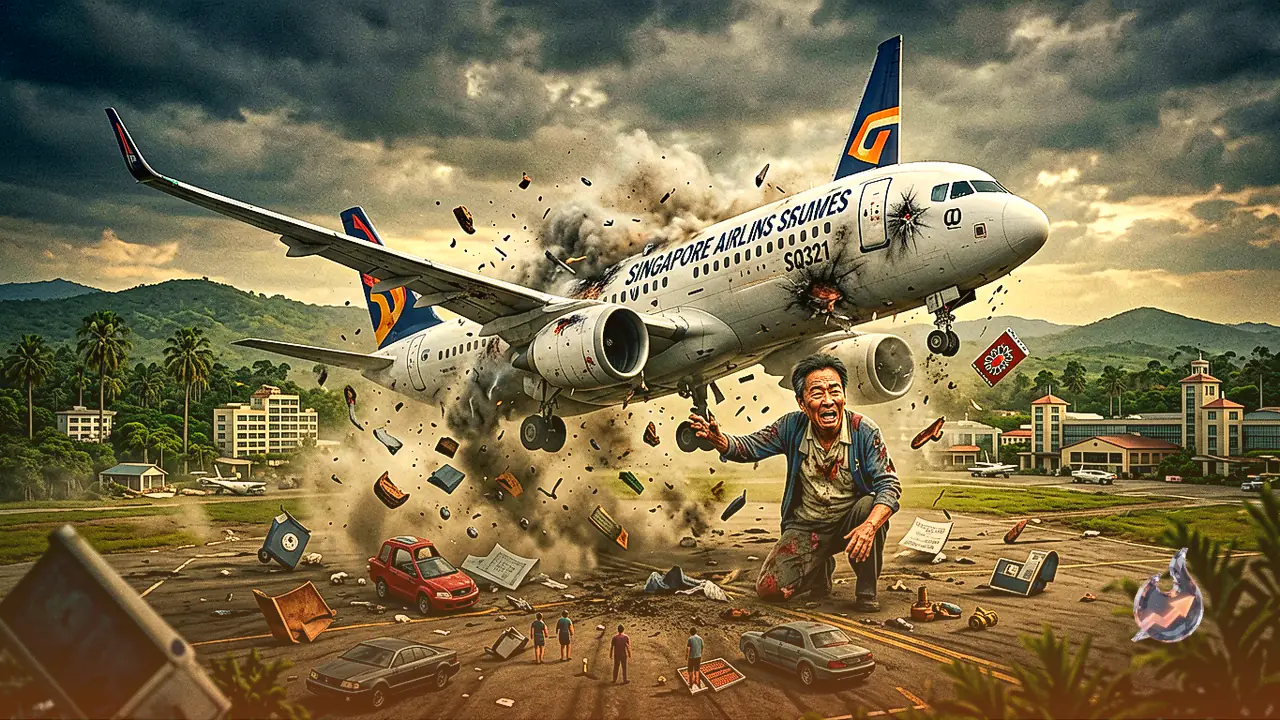 Singapore Airlines Flight SQ321 Plummets 178 Feet in Five Seconds, Leaving Husband Dead and Wife Injured in Severe Turbulence