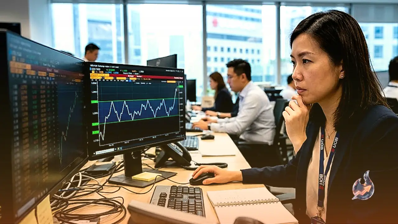 Singapore Dollar Holds in Narrow Range Against US Dollar Amid Mixed Momentum Signals