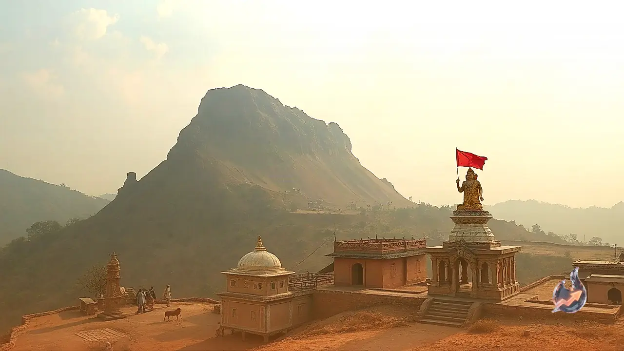 सिरोही के मगरीवाड़ा में कुदरत ने तराशी गणपति की छवि, 1200 फीट ऊंची पहाड़ी बनी आस्था का केंद्र