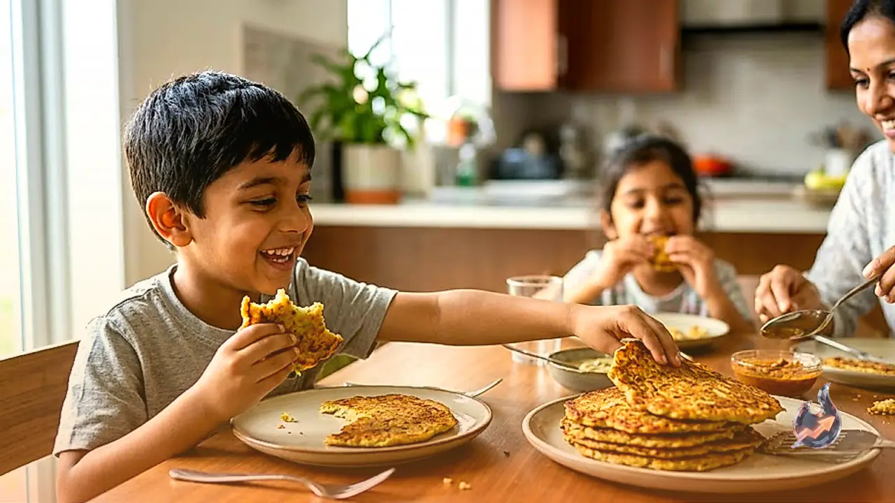This 20-Minute Bottle Gourd Pancake Trick Gets Even Picky Kids Asking for Seconds