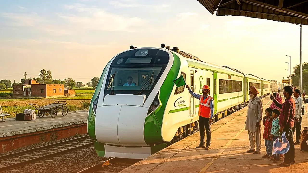 Just 36 Paise a Kilometre: How India's First Hydrogen Train Undercuts Fares in Japan, Germany and Beyond