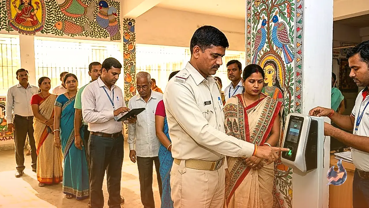 Sitamarhi Administration Makes Biometric Attendance Mandatory for All Staff, Salary Linked to Digital Logs