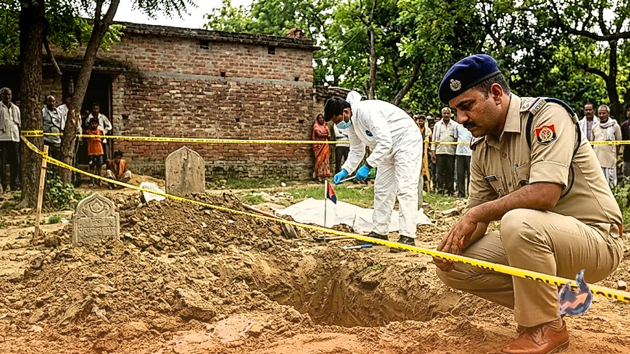 Decapitated Body Found Outside Dug-Up Grave in Sitapur, Police Probe Black Magic Angle