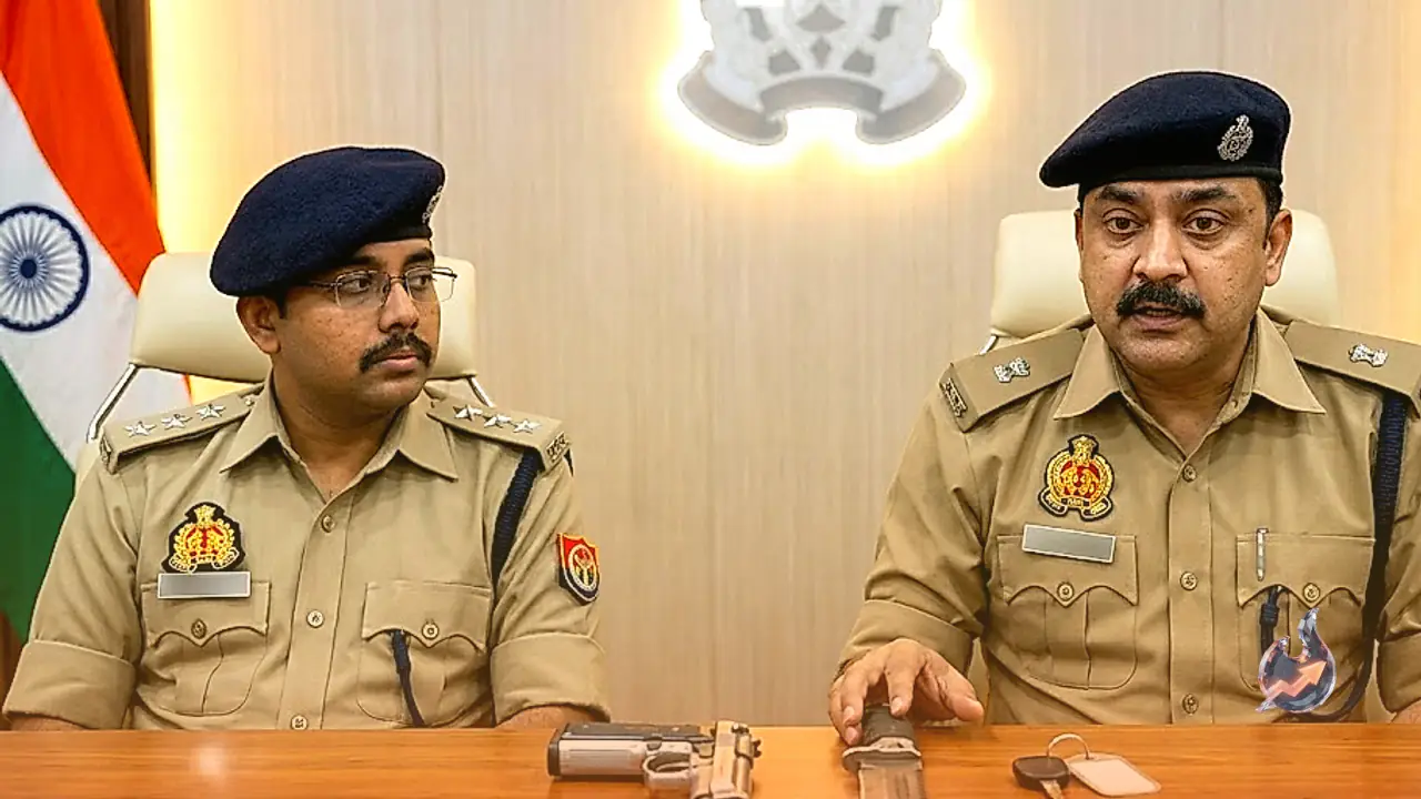 Sitapur Police Nab Two Inter-District Criminals Who Robbed a Booked Cab, Recover Weapons