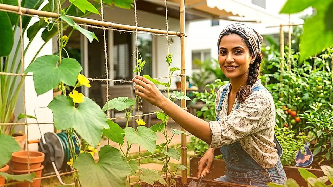 How to Grow Ridge Gourd at Home in September: Simple Trellis Methods and Soil Care for Maximum Yield
