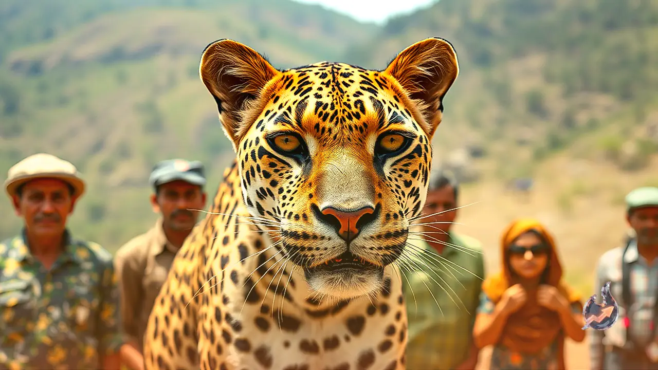 Six Year Old Female Leopard Padma Captivates Visitors In Pali As Jawai Granite Hills Showcase Rare Wildlife Drama