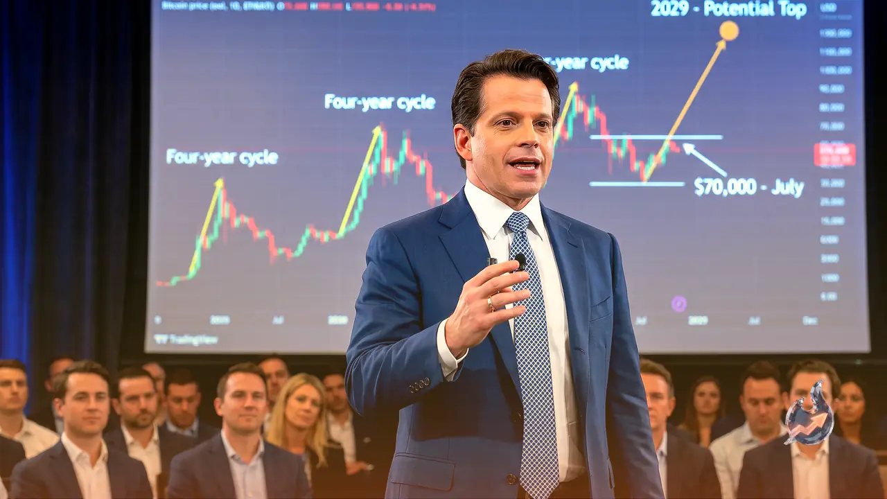 Bitcoin Is Sticking To Its Four-Year Rhythm, Scaramucci Argues, With 2029 Flagged As The Next Big Top